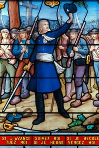 Henri de La Rochejaquelein - Nantes - Musée Dobree - Tijdelijke Expo - Glas-in-lood en oorlog van de Vendée